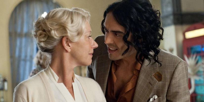 Helen Mirren and Russell Brand in 'Arthur'