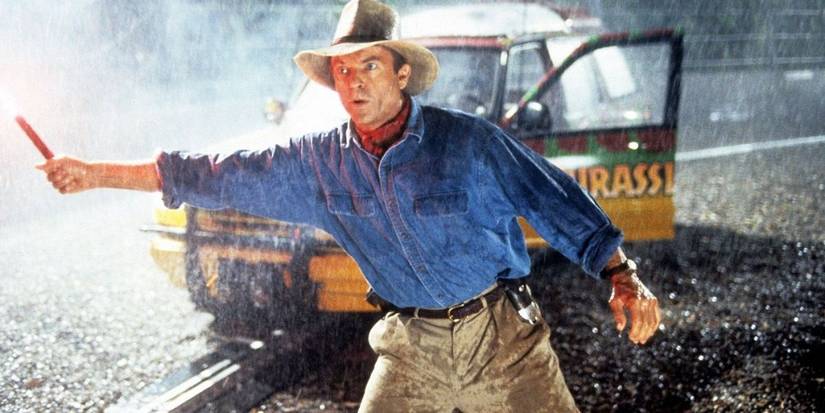 HWC Trading FR A4 Jurassic Park Cast Sam Neill Los Regalos Imprimieron La Imagen Firmada Del Autógrafo Para Los Fans De La Memorabilia De La Película - A4 Enmarcado