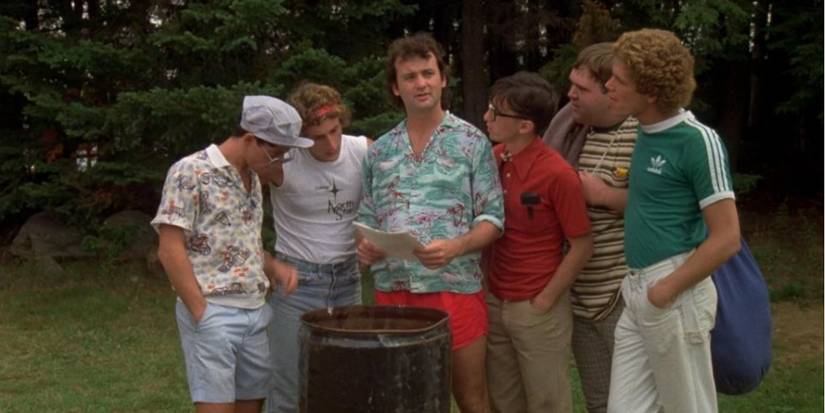 Bill Murray and Co. at Camp North Star in Meatballs