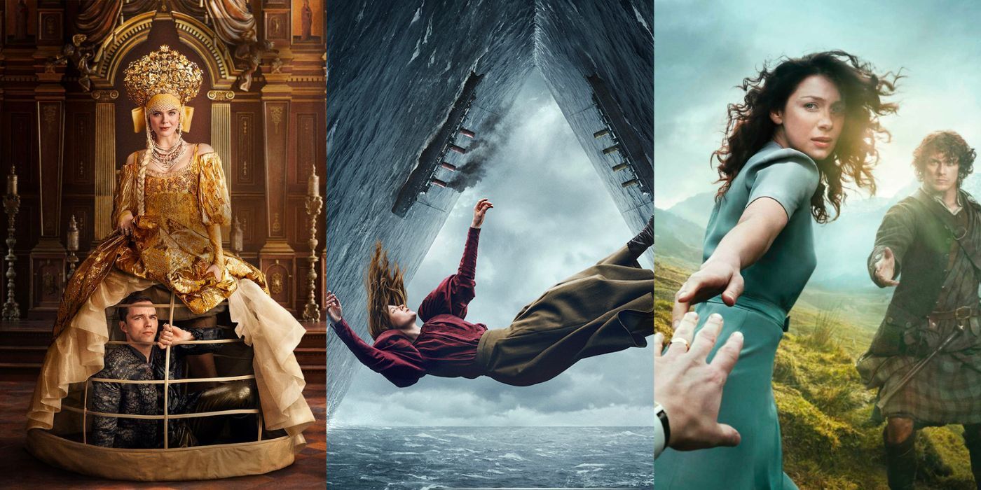 Posters for The Great, 1899, and Outlander