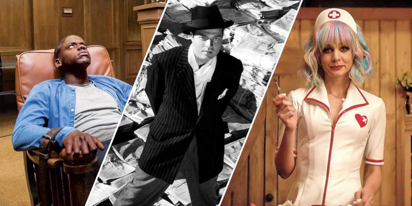 Daniel Kaluuya in 'Get Out', Orson Welles in 'Citizen Kane', and Carey Mulligan in 'Promising Young Woman'