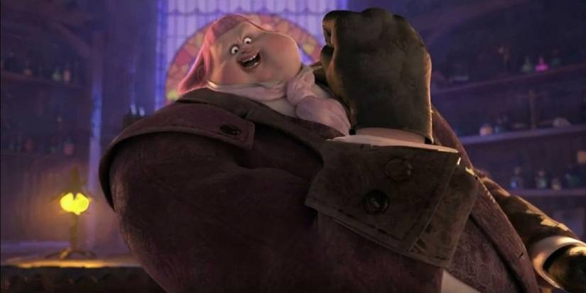 Jack Horner smiling and holding up a clenched fist in 'Puss in Boots: The Last Wish'