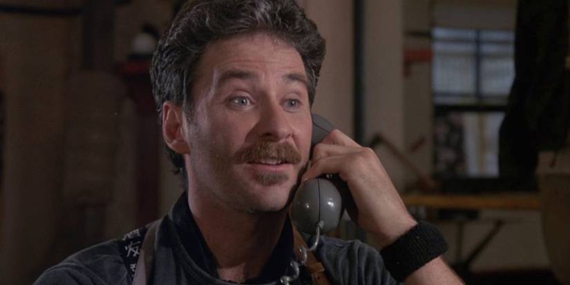 Otto West on the phone in A Fish Called Wanda