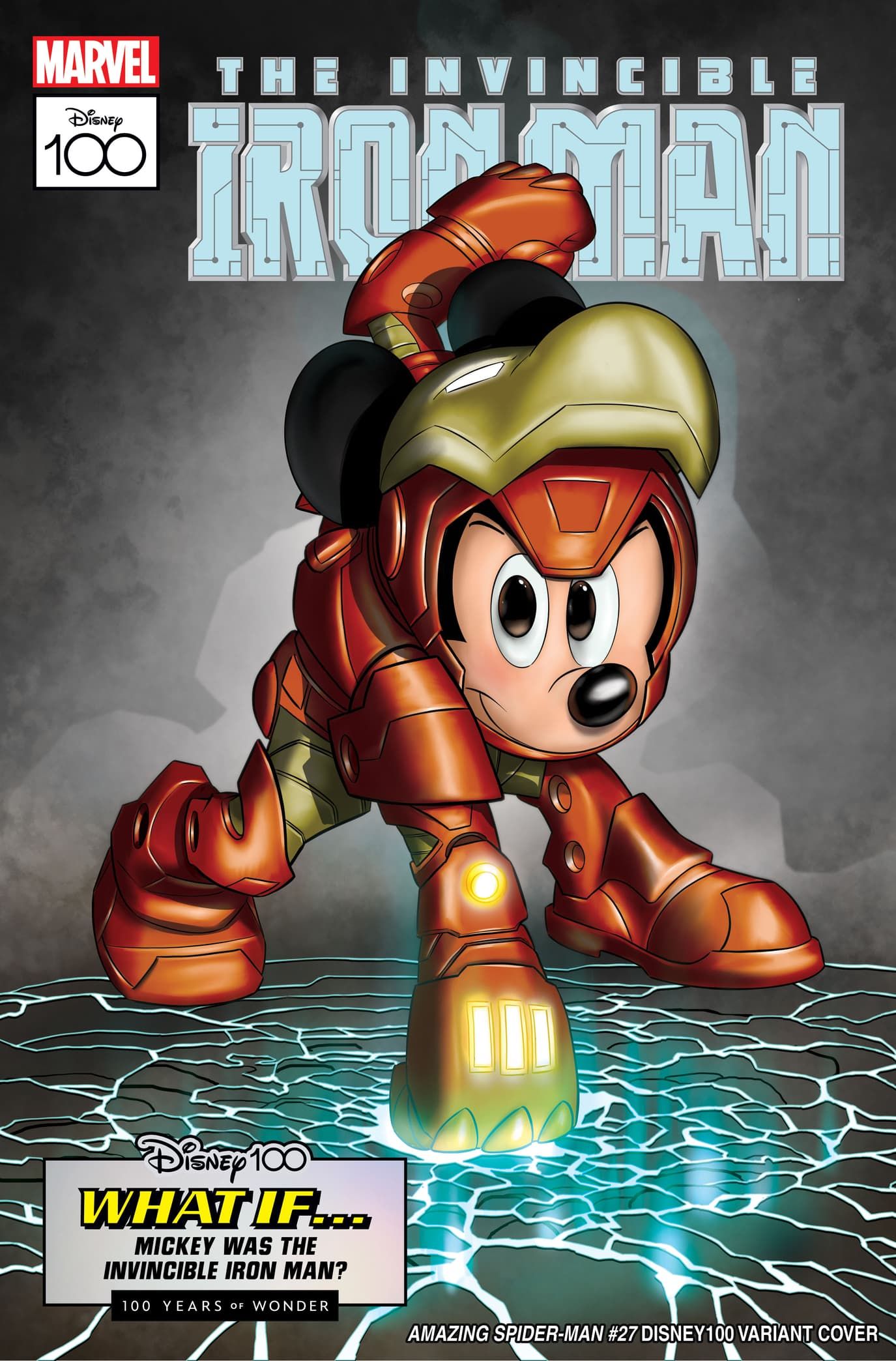 Marvel Comics Celebrates Disney's 100th Anniversary With Variant