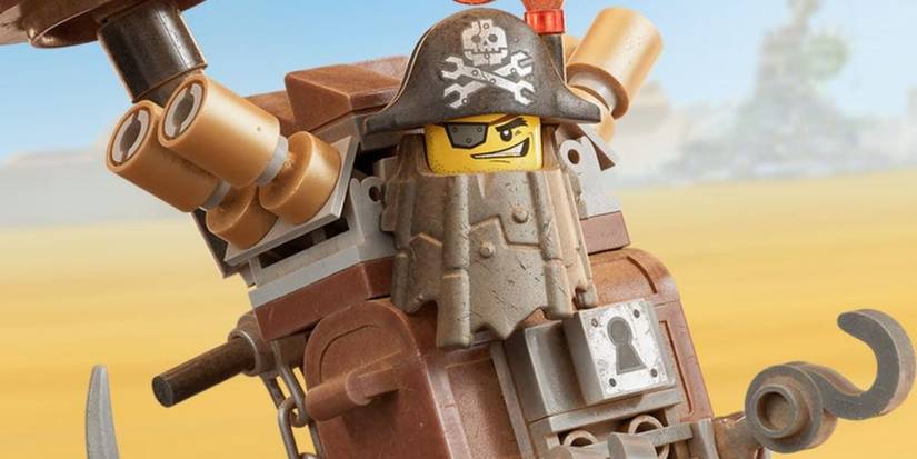 Metalbeard in a robot in The LEGO Movie 2
