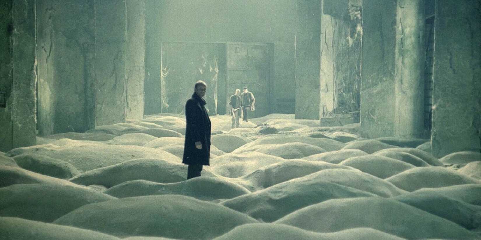 A man in a stunning landscape in Stalker