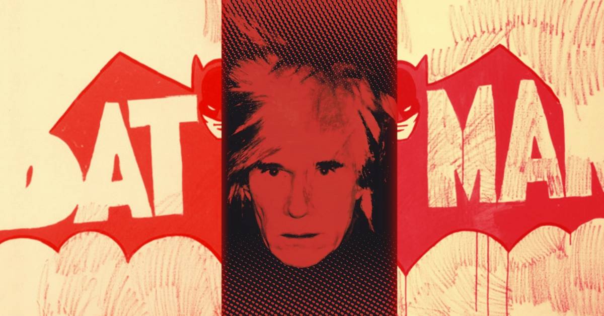 ビンテージアンディウォーホルバットマンBATMAN WARHOL ポスター