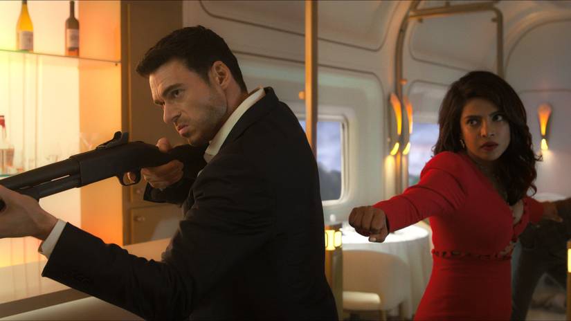 Richard Madden and Priyanka Chopra Preparing to fight in Citadel