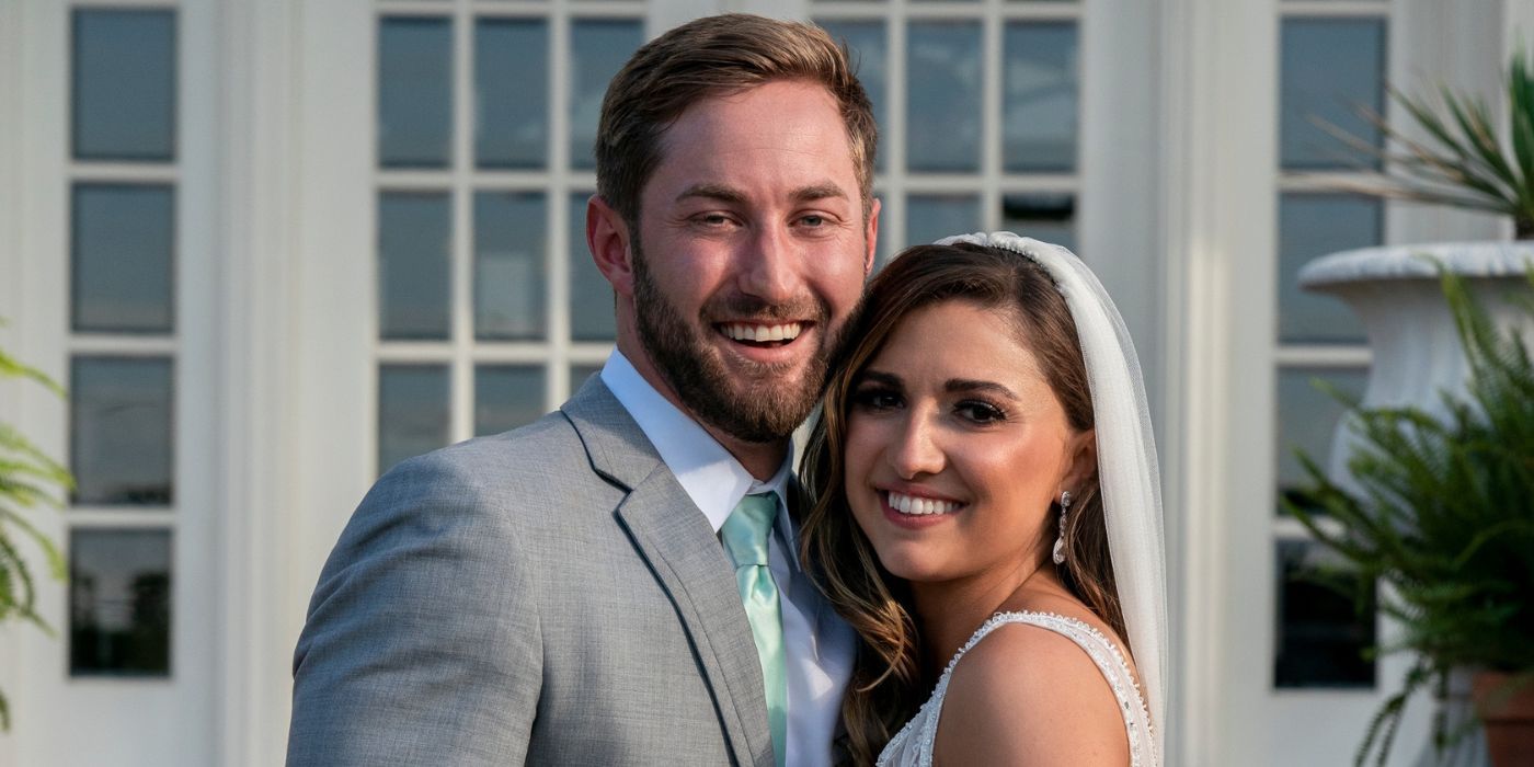 Colleen and Matt at their wedding in Love is Blind Season 3