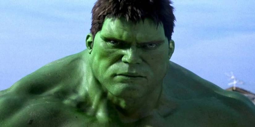 A close-up of the Hulk in Hulk