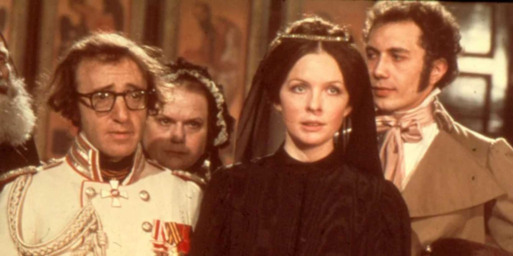 Boris and Sonja at a party in Love and Death (1975)
