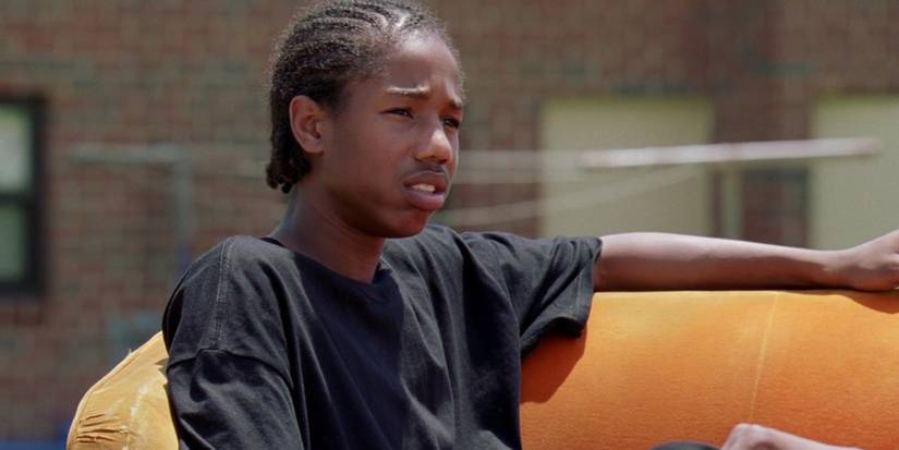 Michael B. Jordan as Wallace in The Wire