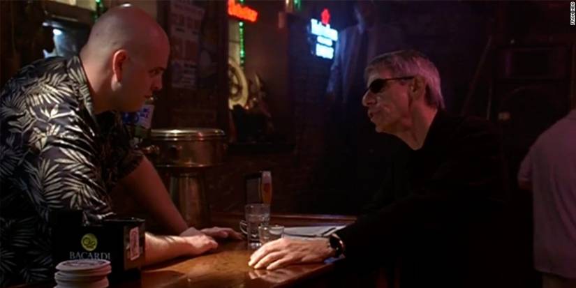 Richard Belzer in 'The Wire' cameo