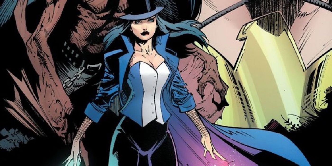 Zatanna in her base of operations
