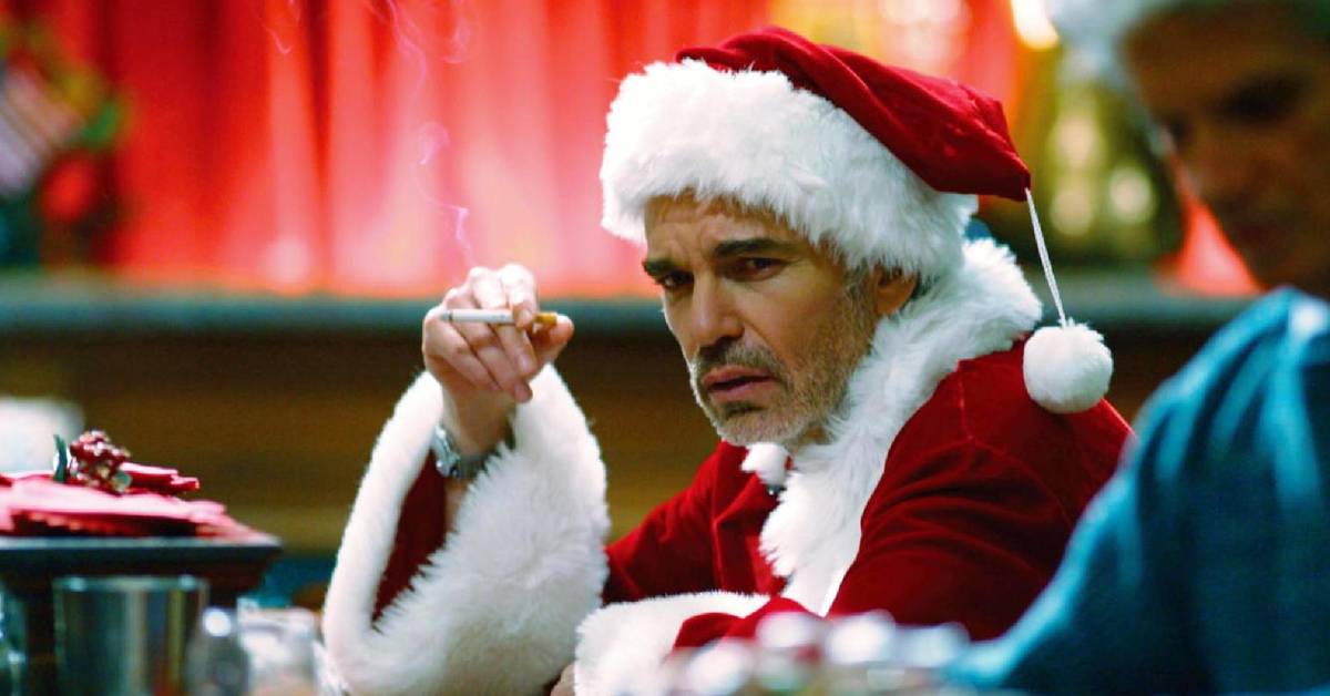 bad santa cigarette A 'Landman' Star Plays Santa in This 23% Rotten Tomatoes Christmas Comedy  in Paramount+'s Top Ten