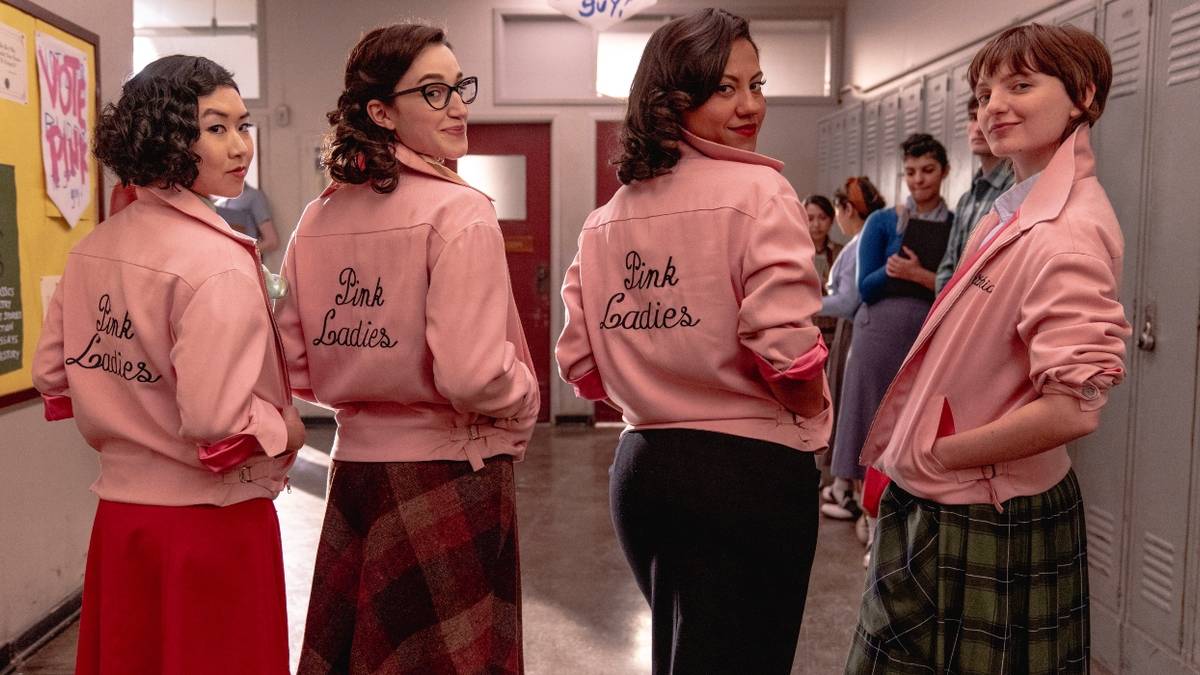 how to dress like a pink lady from grease Behind The Costumes of 'Grease: Rise of the Pink Ladies' with Costume Designer Samantha Hawkins