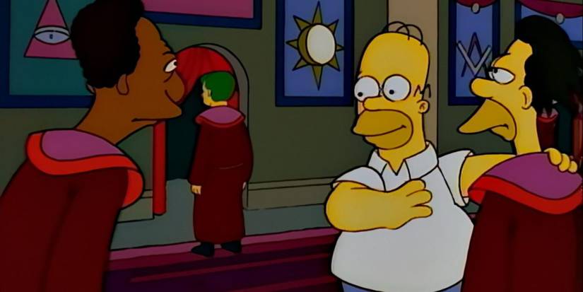 Posh Robe Simpson 10 Easter Eggs in 'The Simpsons' That You Definitely Missed