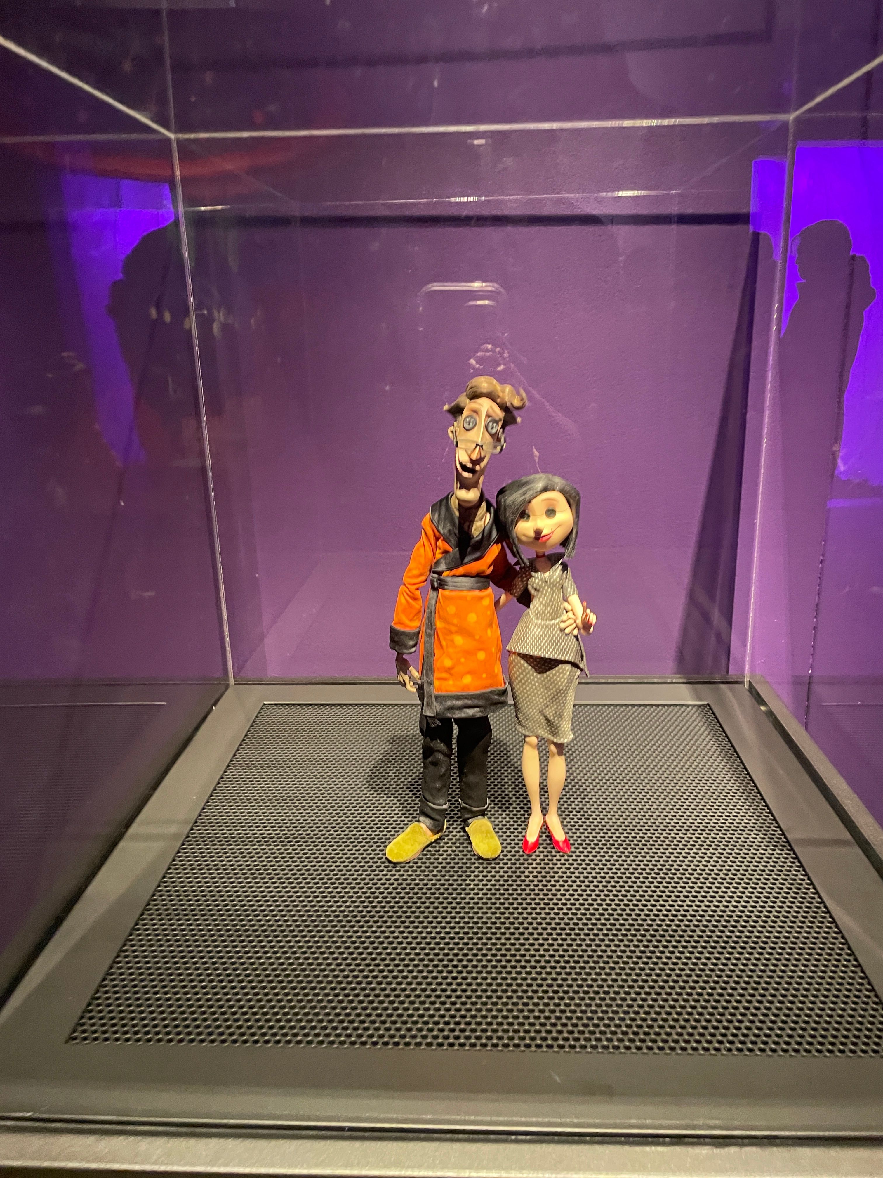 Marionnettes des autres parents de Coraline chez Hidden Worlds : The Films of Laika