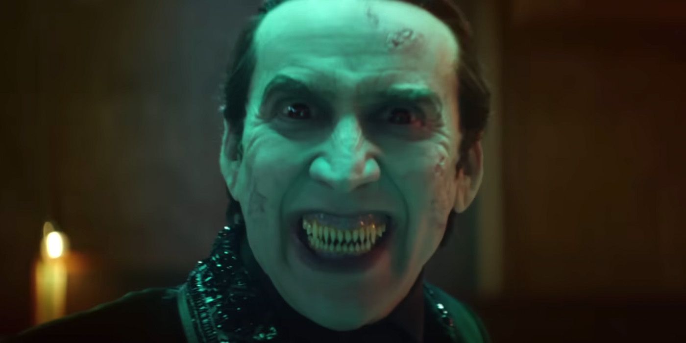 Nicolas Cage as Dracula in Renfield