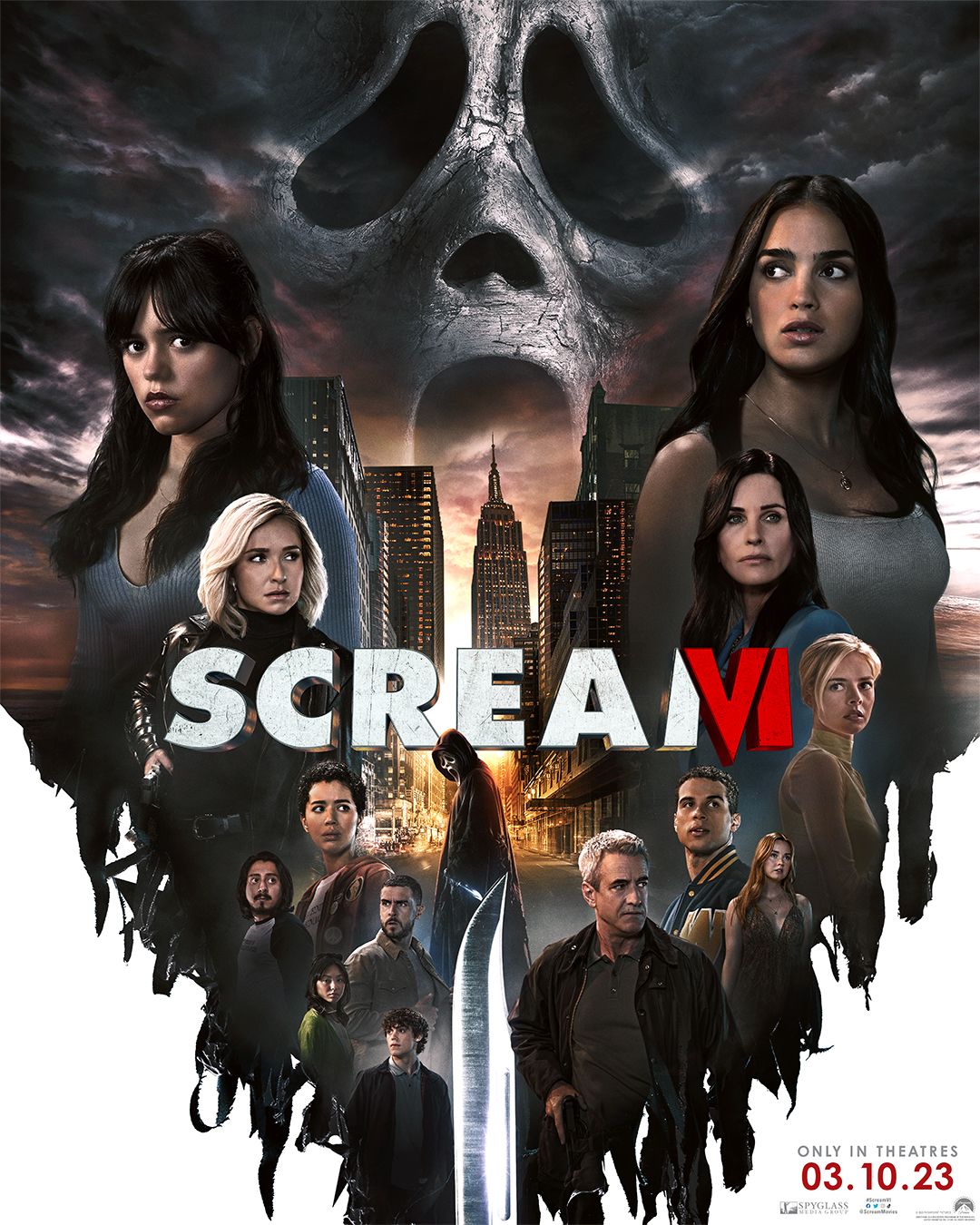 Elenco de Scream 7: Neve Campbell e Patrick Dempsey estão de olho no retorno