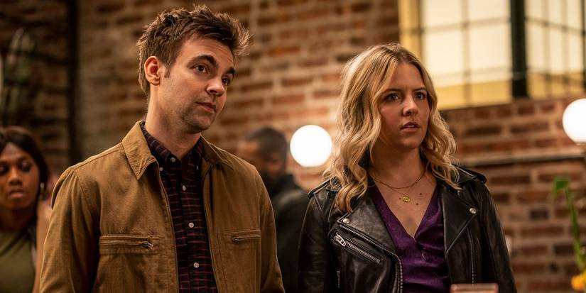 Helene Yorke and Drew Tarver in The Other Two