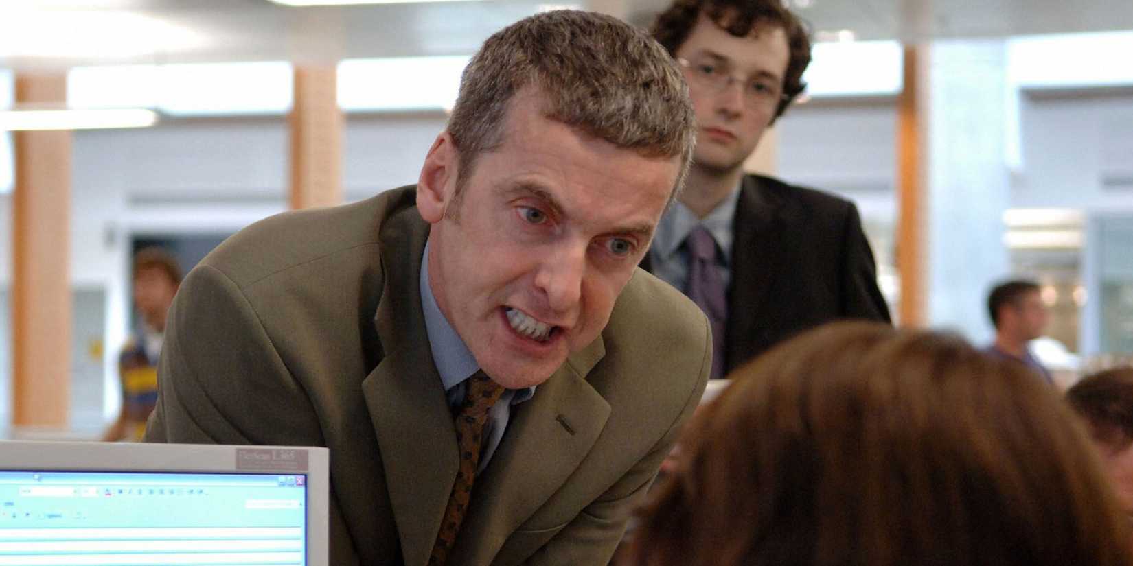 Peter Capaldi as Malcolm Tucker in 'The Thick of It'