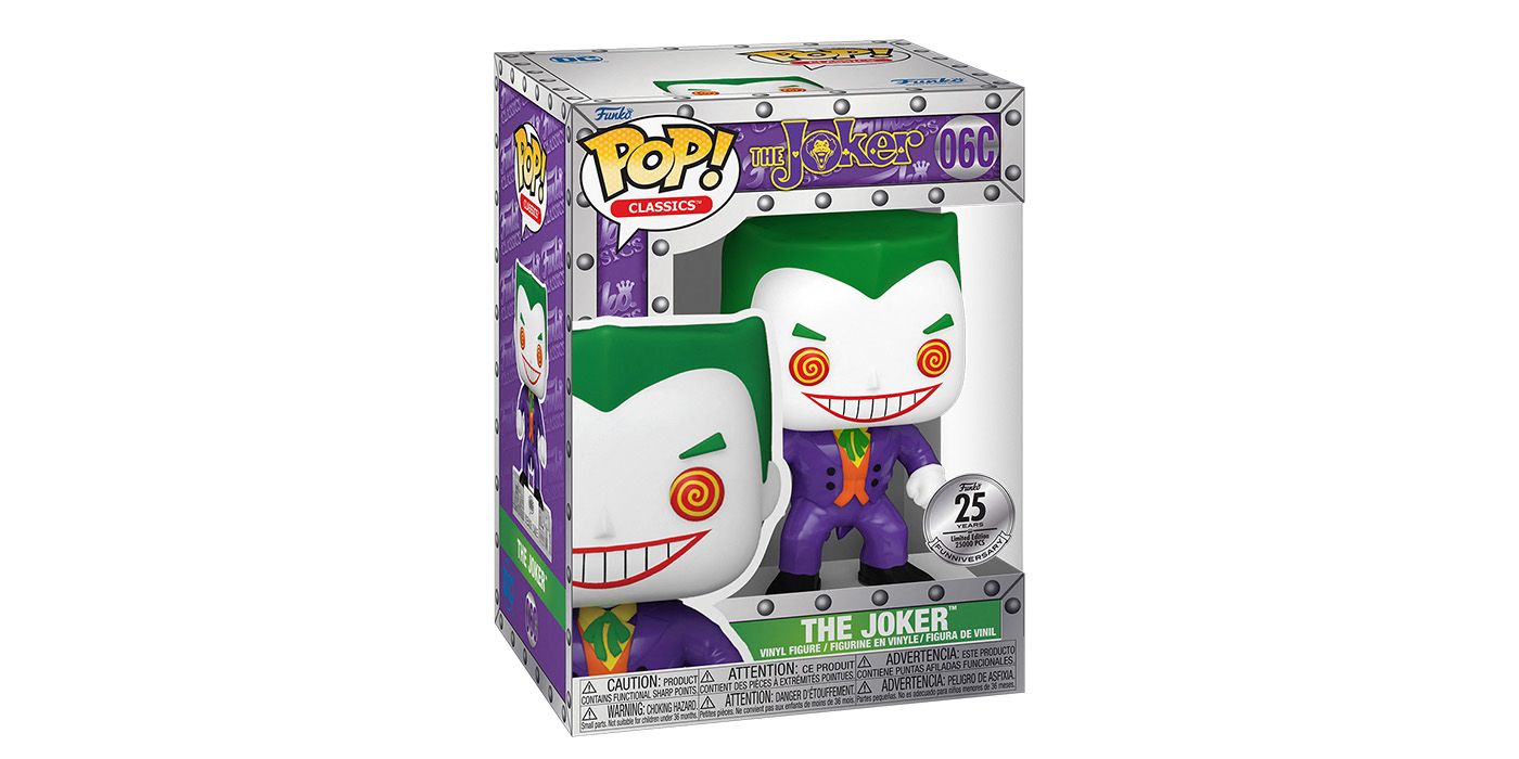 The Joker Gets Colorful Pop! Classic Figure for Funko