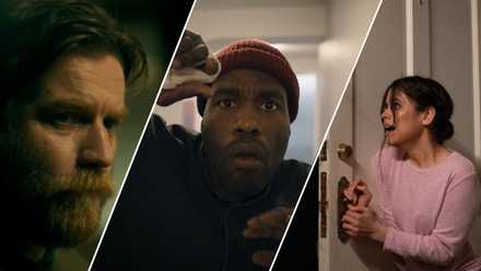 Ewan McGregor in Doctor Sleep, Yahya Abdul-Mateen II in Candyman (2021) and Jenna Ortega in Scream (2022)