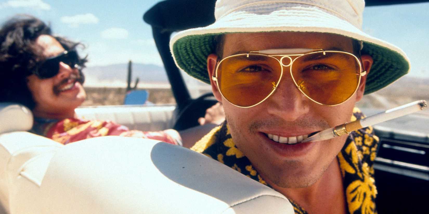 Johnny Depp como Duke en 'Miedo y asco en Las Vegas'