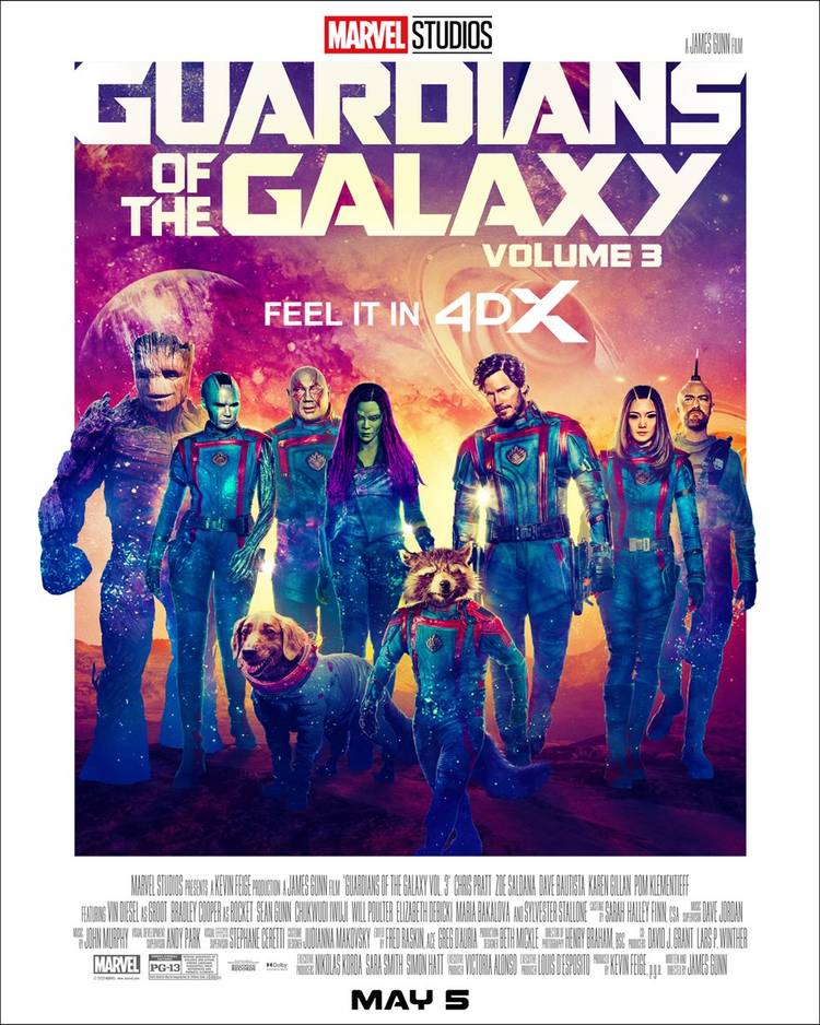 Guardians of the Galaxy 3' Posters Spotlight the Team's Final