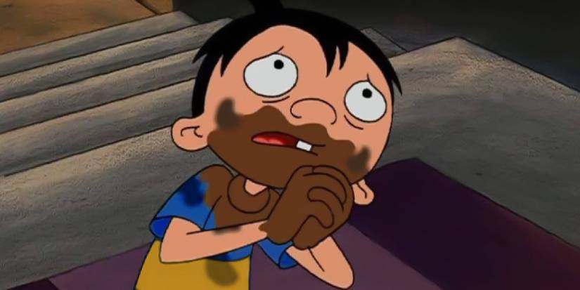 Chocolate Boy pleads to Arnold to help him quit his chocolate addiction