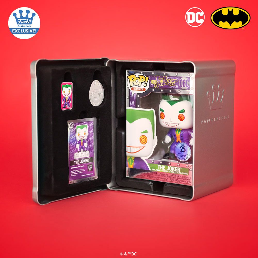 The Joker Gets Colorful Pop! Classic Figure for Funko's 25th
