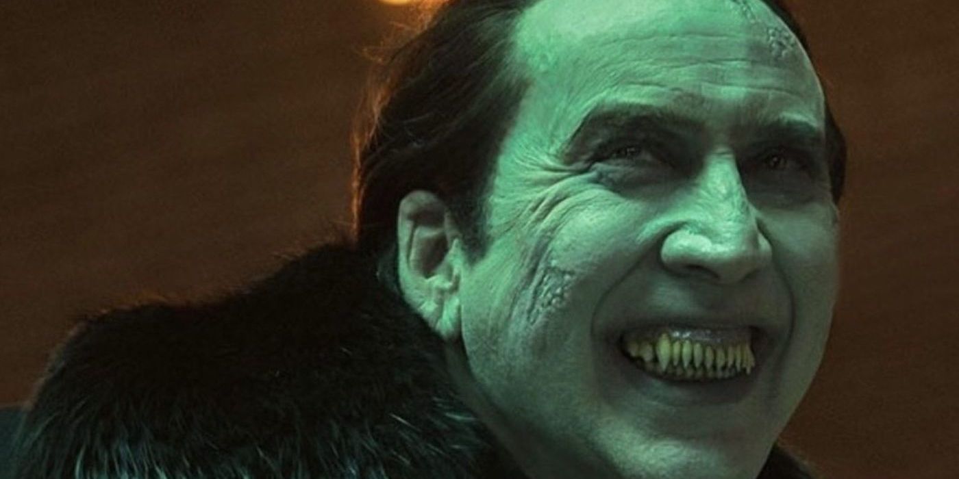 Nicolas Cage as Dracula in Renfield