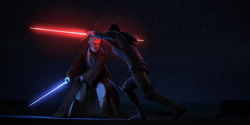 Lightsaber fight in Star Wars: Rebels, Twin Suns