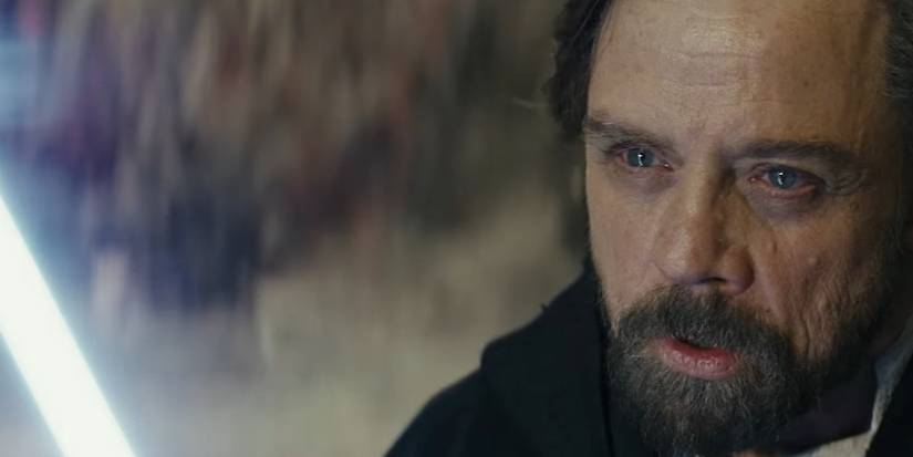 Mark Hamill as Luke Skywalker in Star Wars: The Last Jedi