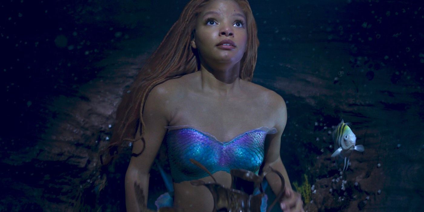 ariel blue dress 2023 Get Ready to Dive into the Magical World with The Little Mermaid 2023 Ariel  Blue Cosplay Costume – Cosplay Clans main image 0