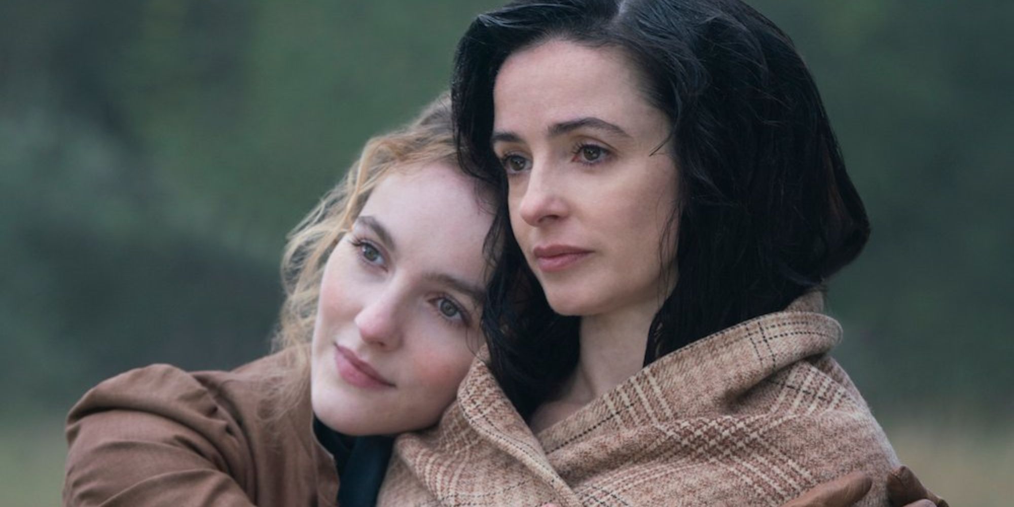 Laura Donnelly and Ann Skelly in a still from The Nevers Season 1. 