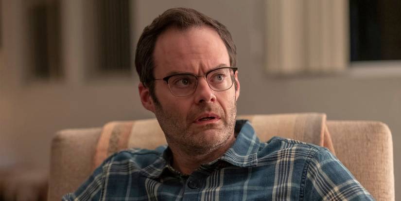 Bill Hader as Barry Berkman looking intently in HBO's Barry.