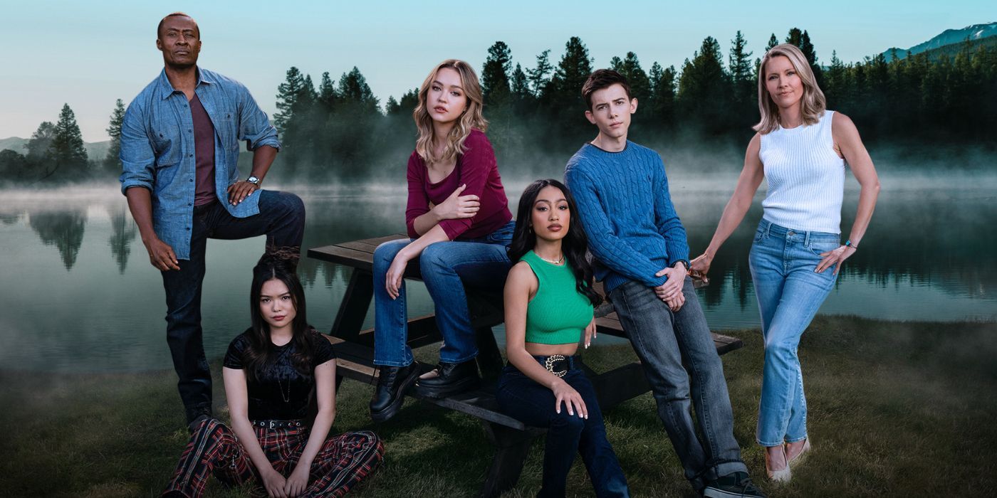 Lexi Underwood, Sadie Stanley, Griffin Gluck, Lisa Yamada, Kadee Strickland and Sean Blakemore in Cruel Summer Season 2