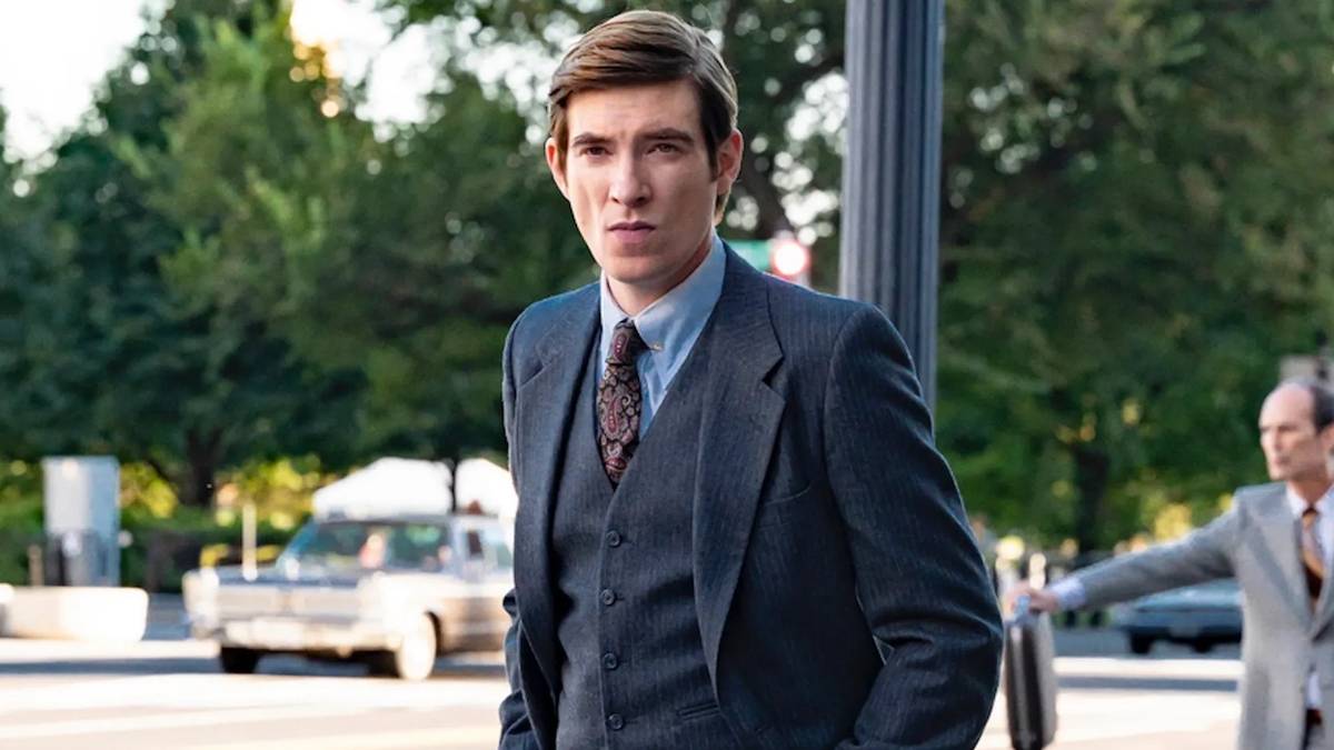 Domhnall Gleeson in White House Plumbers 