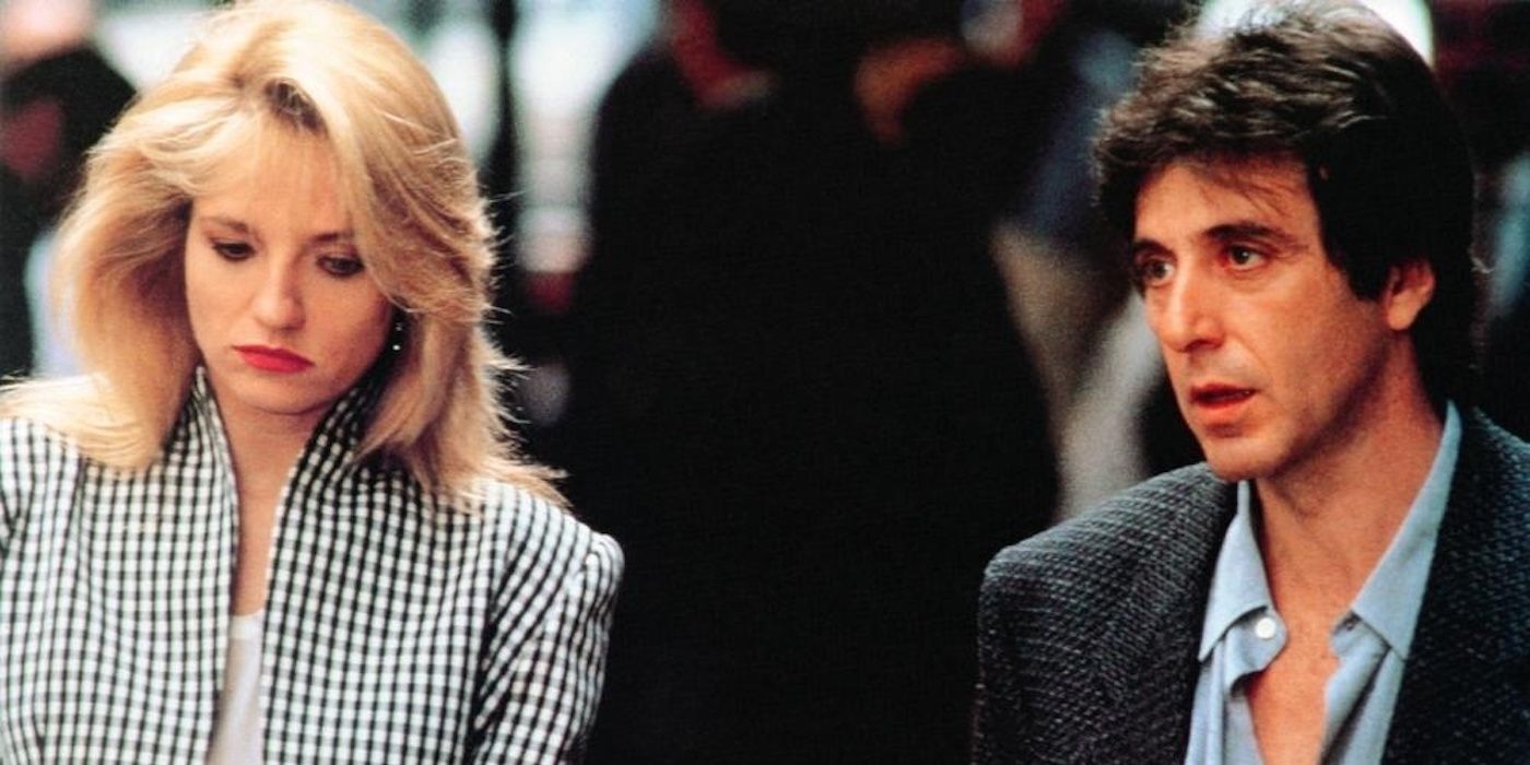 Ellen barkin and Al Pacino in Sea of Love