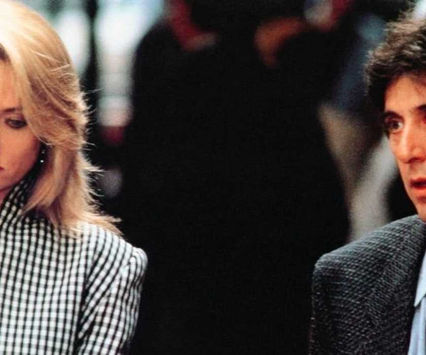 Ellen barkin and Al Pacino in Sea of Love