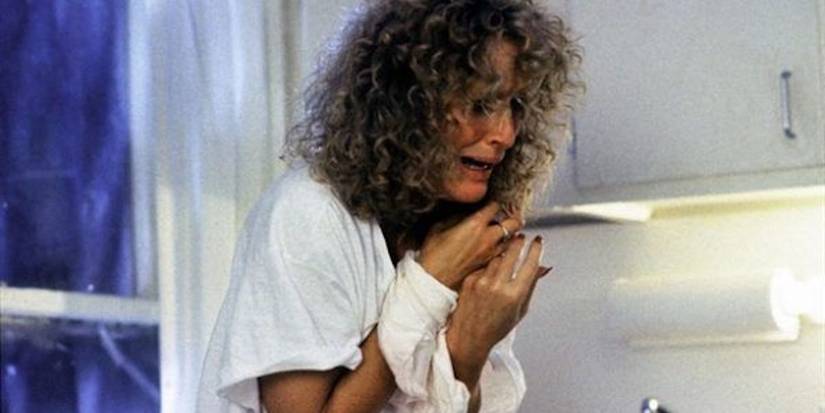 Glenn Close in Fatal Attraction as Alex Forrest