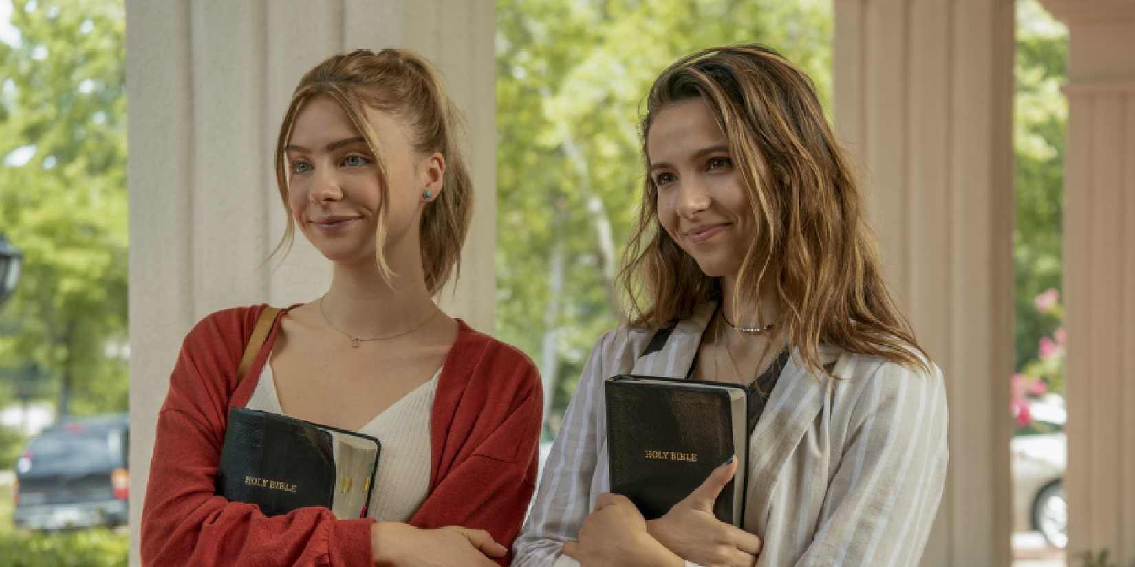 Maddie Phillips and Anjelica Bette Fellini in Teenage Bounty Hunters