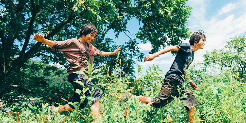 Soya Kurokawa and Hinata Hiiragi in Monster by Kore-eda Hirokazu