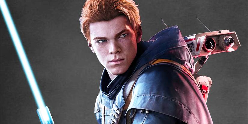 Cal Kestis and BD-1 in Star Wars Jedi: Fallen Order