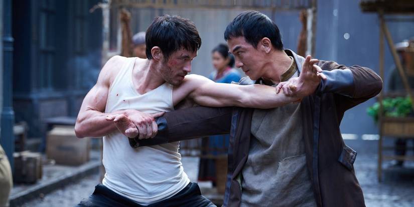 Andrew Koji and Joe Taslim fighting in Warrior Season 3