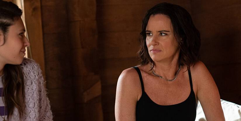 Juliette Lewis and Nicole Maines in 'Yellowjackets' season 2, episode 6