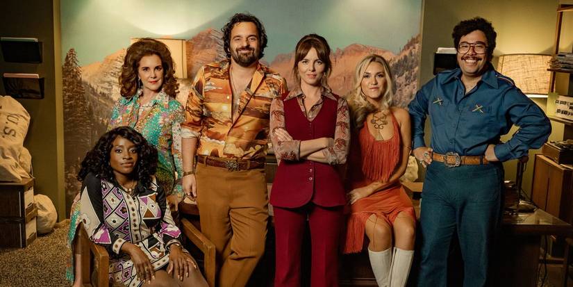 The cast of Minx Season 2 poses for the camera in character