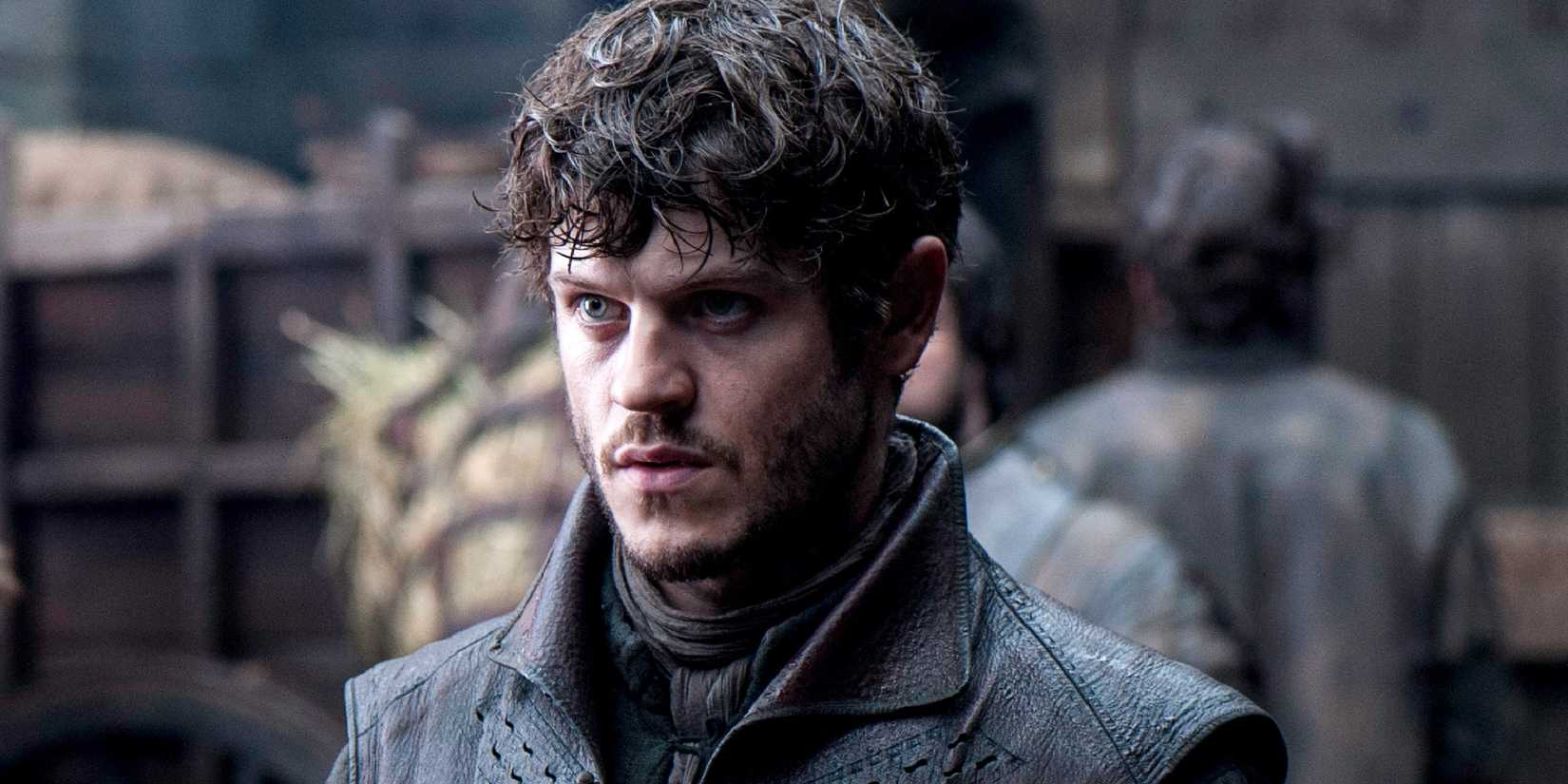 Ramsay Bolton staring off into the distance in Game of Thrones